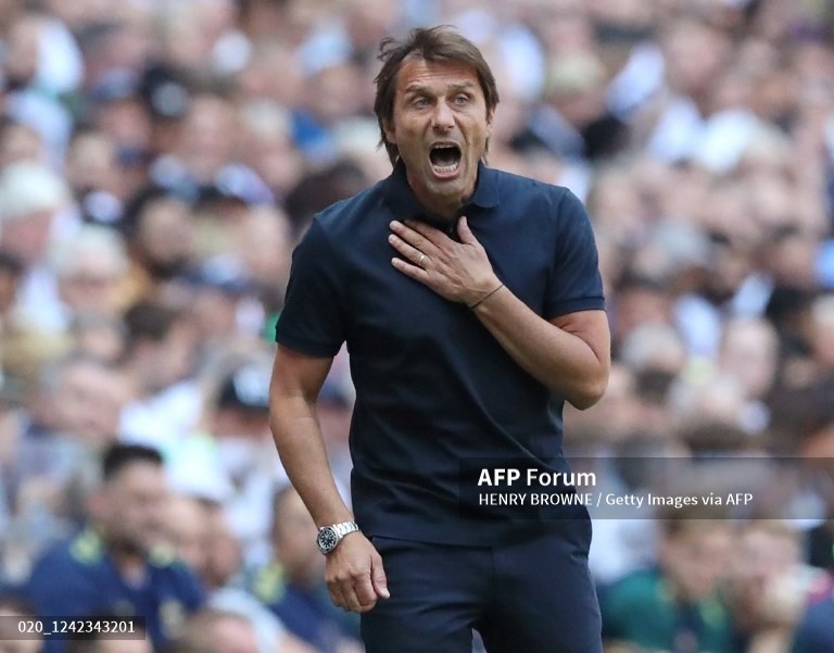 Conte dần thể hiện dấu ấn đậm nét tại Tottenham.  Ảnh: AFP