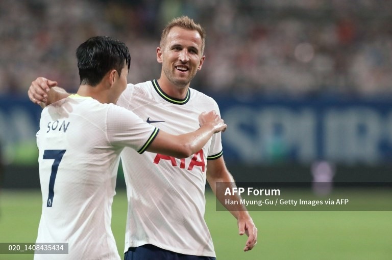 Harry Kane và Son Heung-Min vẫn là nòng cốt của Tottenham. Ảnh: AFP