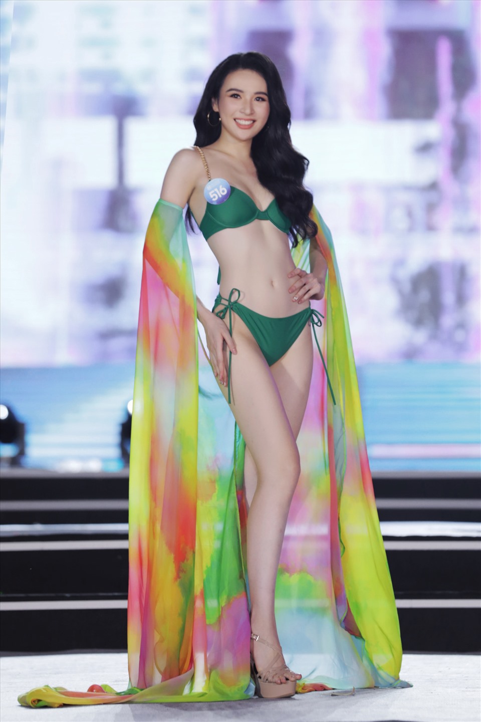 Thí sinh Miss World Việt Nam 2022 nóng bỏng thi áo tắm
