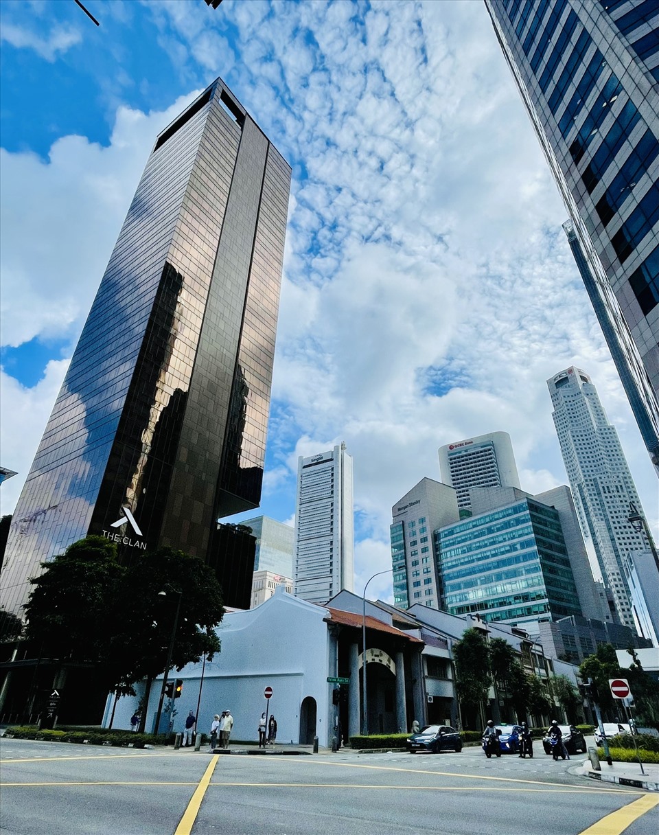 Chiêm ngưỡng những tòa nhà trọc trời của Đảo quốc sư tử.