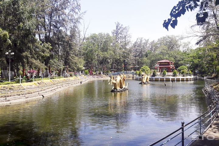 Trước khi đóng cửa phục vụ phòng chống dịch COVID-19, Hồ Nước Ngọt là điểm vui chơi, thư giãn lý tưởng của người dân trong và ngoài tỉnh Sóc Trăng