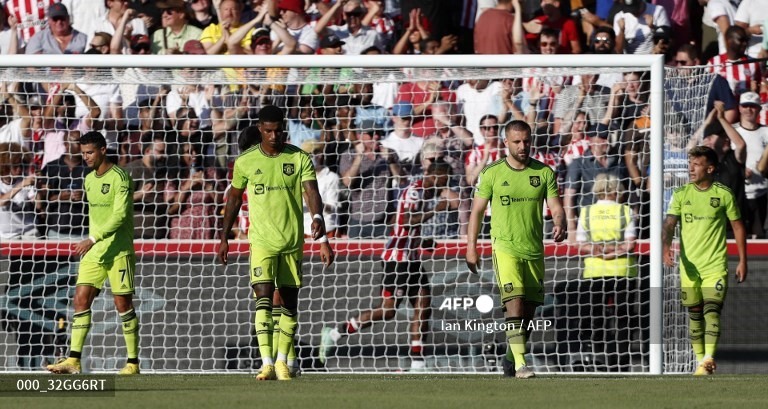 Man United trình diễn bộ mặt tệ hại dù chỉ mới trải qua 2 vòng đấu đầu tiên. Ảnh: AFP
