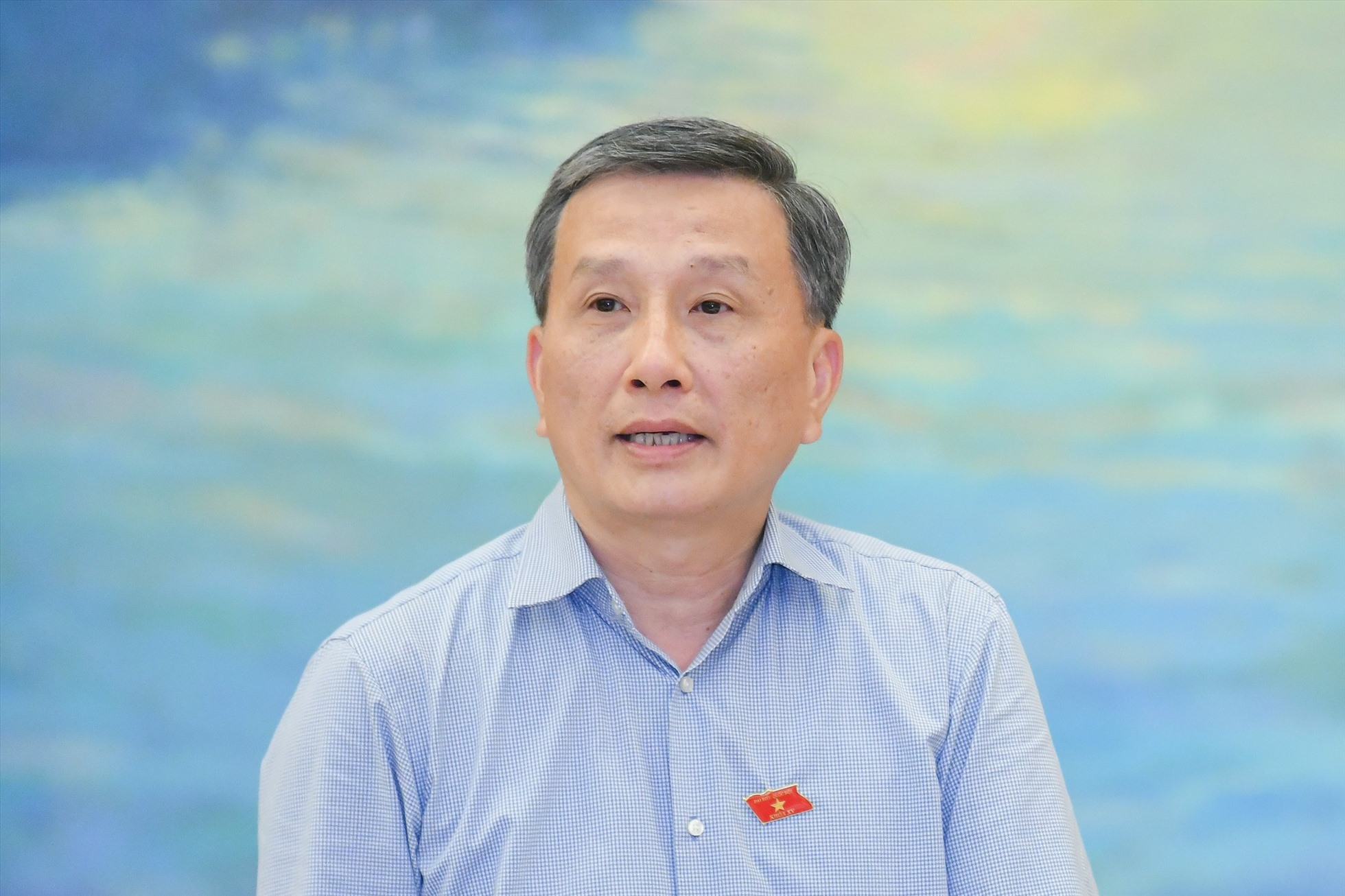 Chủ nhiệm Ủy ban Khoa học, Công nghệ và Môi trường Lê Quang Huy.