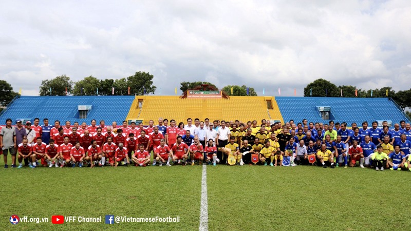 Một số hình ảnh tại Festival cựu cầu thủ bóng đá Việt Nam 2022. Ảnh: VFF