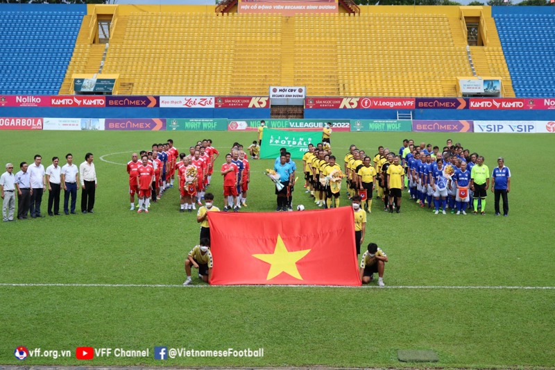 Một số hình ảnh tại Festival cựu cầu thủ bóng đá Việt Nam 2022. Ảnh: VFF