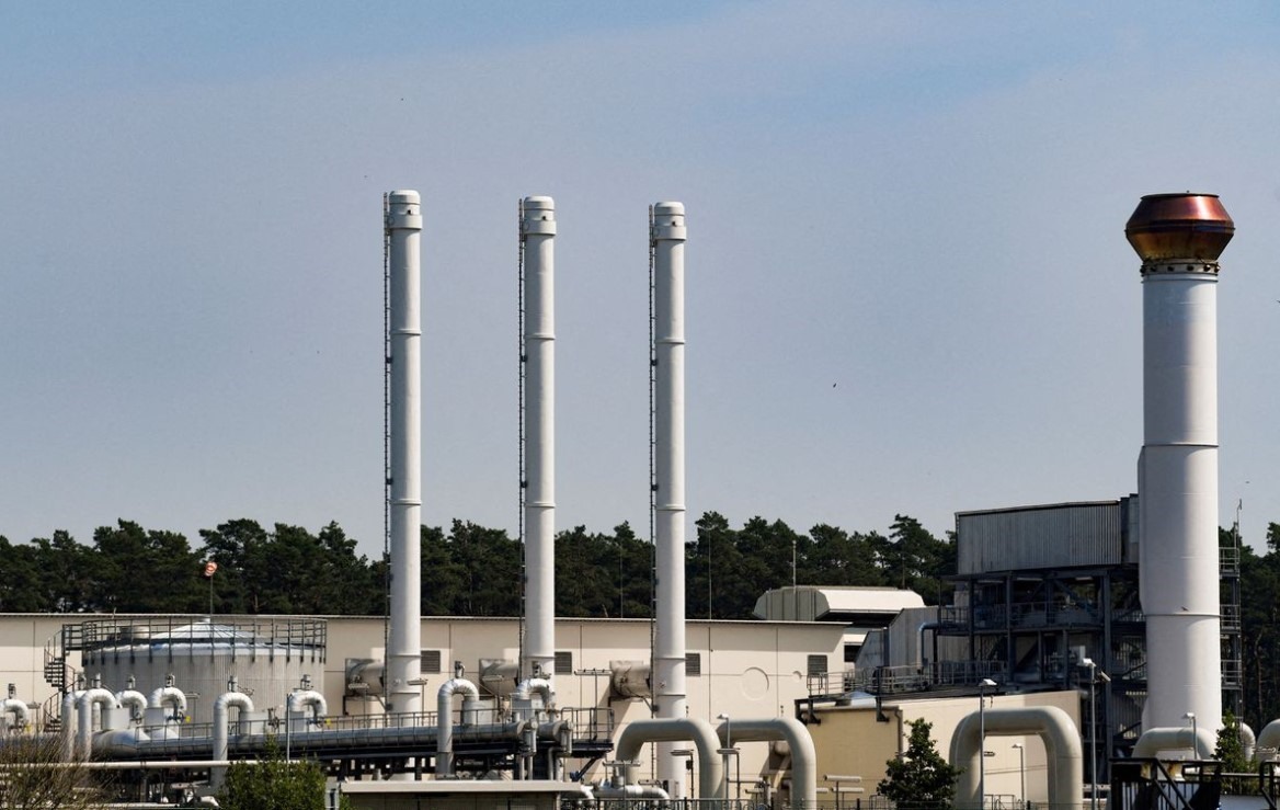 Đường ống dẫn khí đốt Nord Stream 1 ở Lubmin, Đức. Ảnh: Annegret Hilse