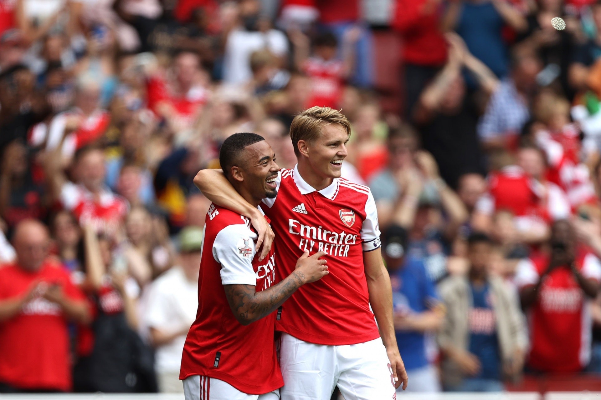 Những tân binh tuyệt vời của Arsenal. Ảnh: AFP