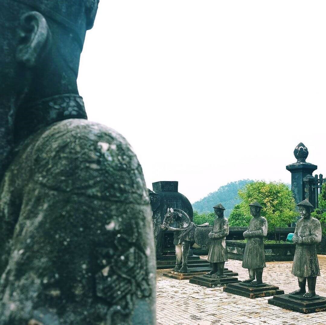 Hình ảnh Lăng Khải Định. Ảnh: Di sản Tràng An