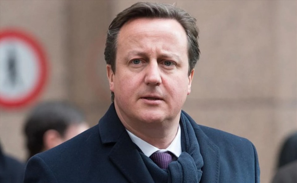 Cựu Thủ tướng Anh David Cameron. Ảnh: AFP