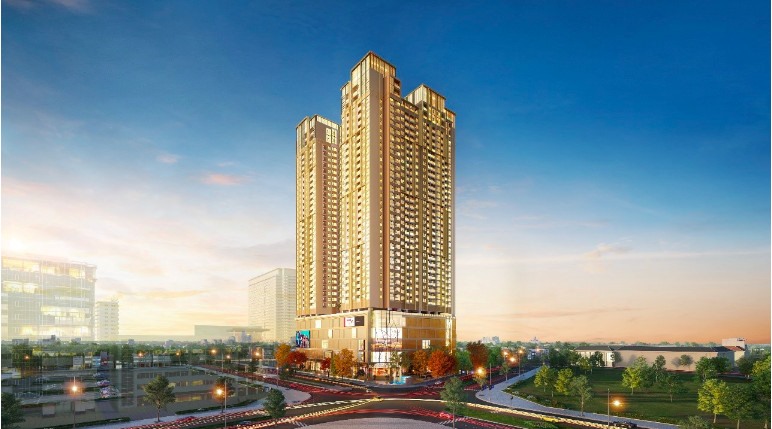 Tòa tháp căn hộ BRG Diamond Residence đang thu hút sự quan tâm của người Hà Nội và giới đầu tư sành sỏi