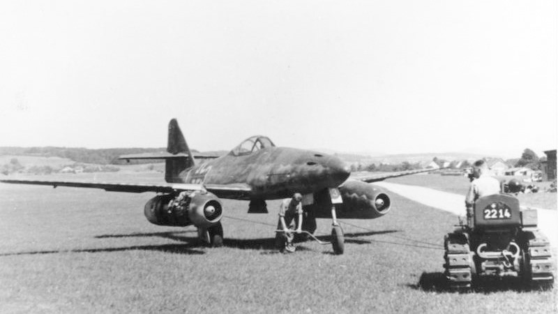 Hình ảnh chiếc Me 262 vào năm 1945. Ảnh: Wiki