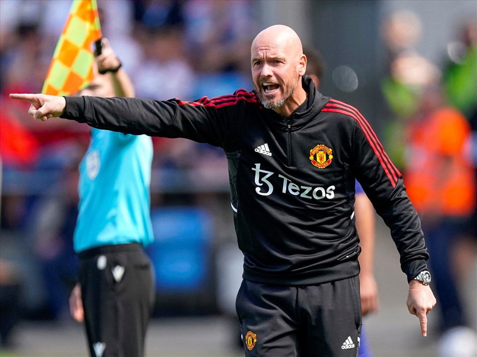 Ten Hag chỉ là tân binh đúng nghĩa tại Premier League. Ảnh: AFP