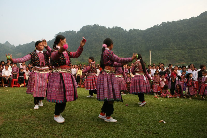 Ngày Tết Độc lập của đồng bào Mộc Châu. Ảnh: Mộc Châu Tourism