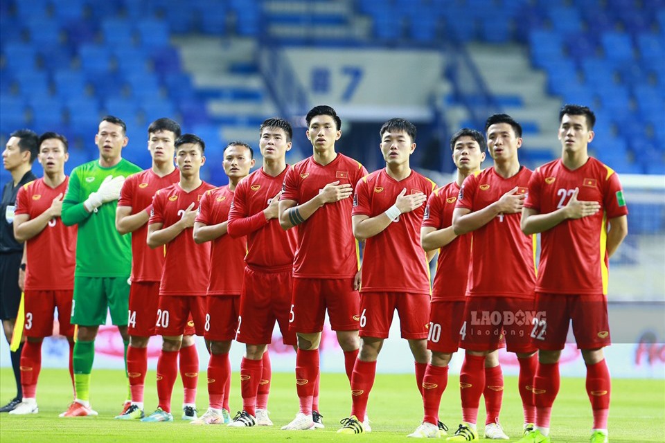 Tuyển Việt Nam đặt mục tiêu giành lại ngôi vương AFF Cup 2022. Ảnh: Trung Thu