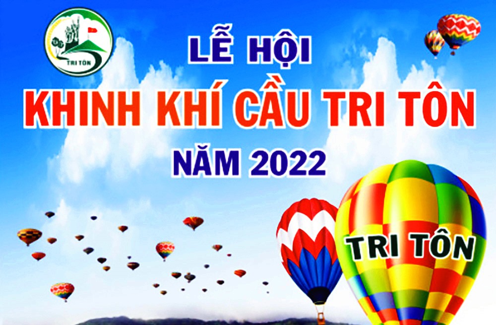 Lễ hội khinh khí cầu Tri Tôn sẽ diễn ra từ 1-3.9.2022. Ảnh: TS