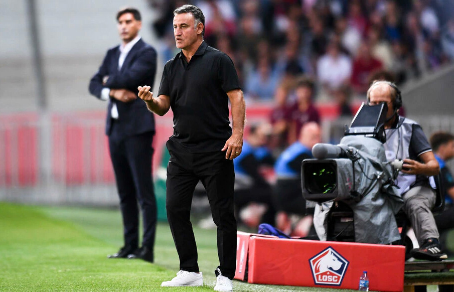 Huấn luyện viên Galtier đã xử lý ổn thỏa cuộc khủng hoảng đầu tiên của mình tại PSG. Ảnh: Four News