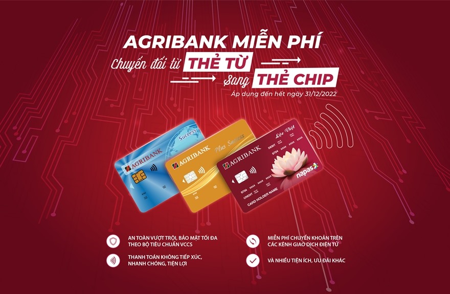 Để tiết kiệm thời gian và chi phí, hãy xem hình ảnh miễn phí chuyển đổi thẻ chip Agribank. Đây là cơ hội độc đáo để bạn nâng cấp phương tiện thanh toán của mình và sở hữu thẻ chip tiện lợi và an toàn nhất.