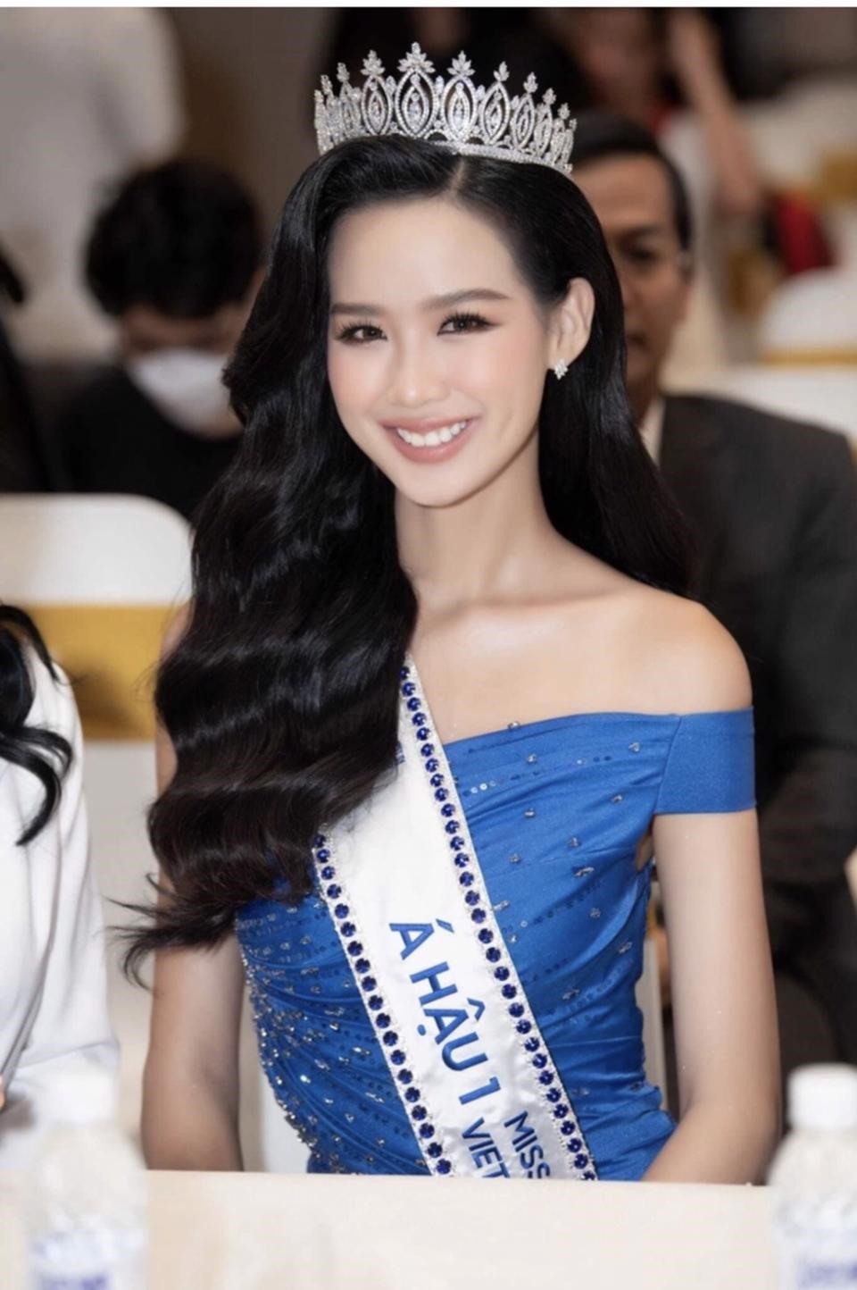 Bảo Ngọc là người đẹp có chiều cao khủng nhất trong lịch sử sắc đẹp Việt Nam. Ảnh: SV.