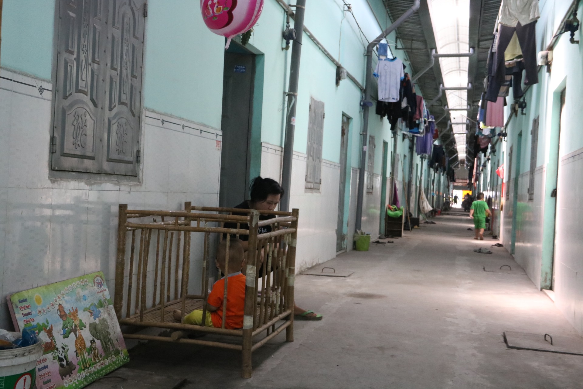 Nhà trọ ở thị xã Tân Uyên, tỉnh Bình Dương. Ảnh: Đình Trọng