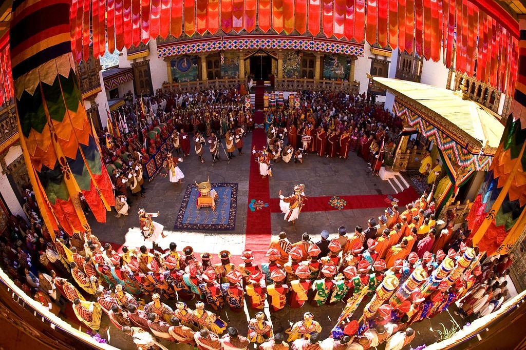 Lễ đăng quang Jigme Khesar Namgyel Wangchuck, vị vua thứ 4 của Bhutan.