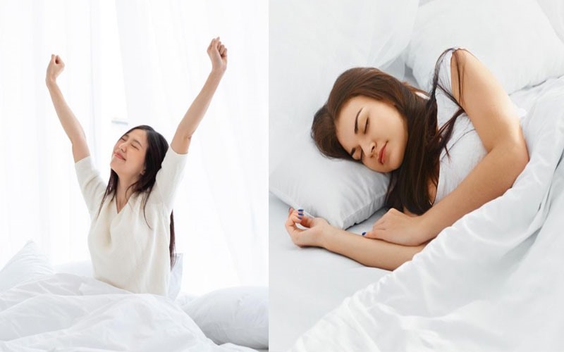 Ngủ ngon: Ngủ không ngon giấc là một trong những yếu tố nguy cơ lớn nhất dẫn đến tăng cân. Do đó, ngủ đủ giấc vào ban đêm sẽ giúp bạn có một cơ thể sảng khoái và có một chế độ ăn uống lành mạnh, cân bằng, giúp giảm cân nhanh hơn.