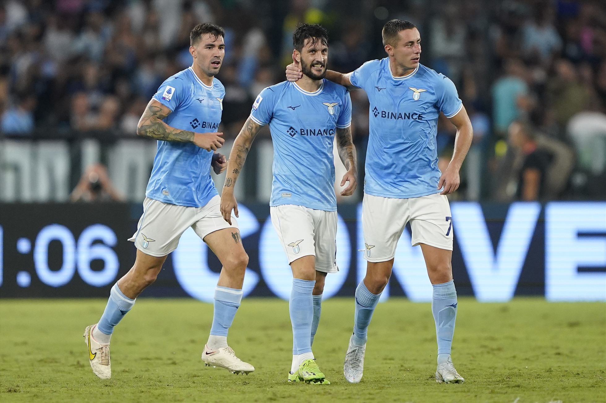 Lazio đã xuất sắc thắng 3 - 1 trước Inter