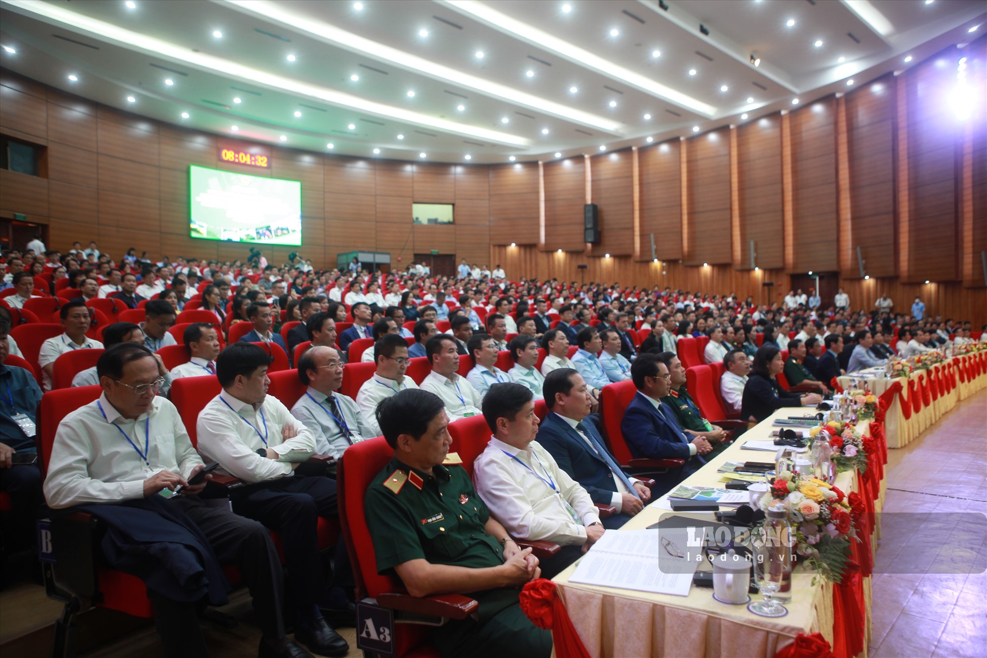 Có khoảng gần 1.000 đại biểu về dự Hội nghị.