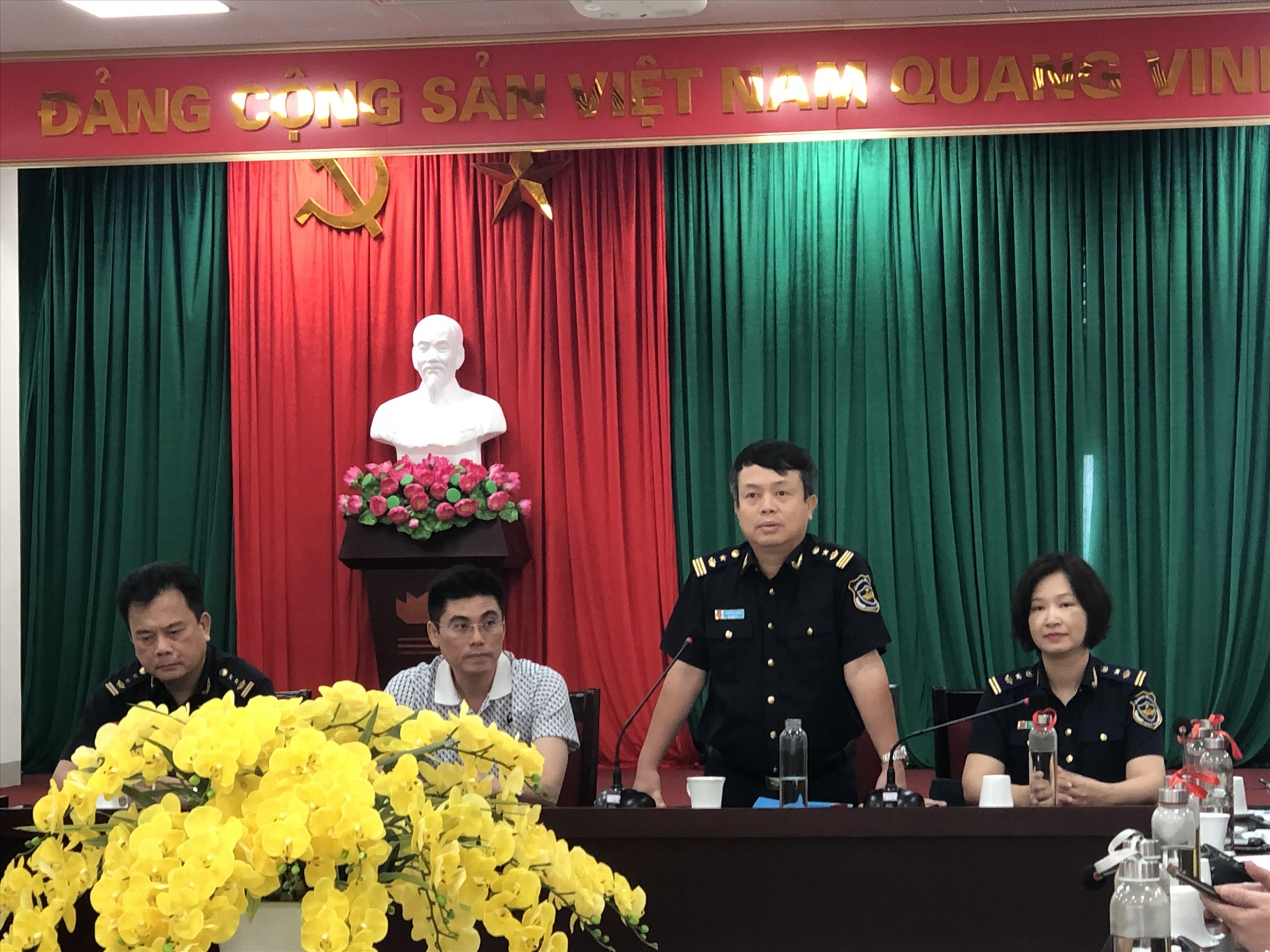 Ông Trịnh Văn Nhuận - Phó Cục trưởng Cục Hải quan tỉnh Quảng Ninh. Ảnh Cao Nguyên.