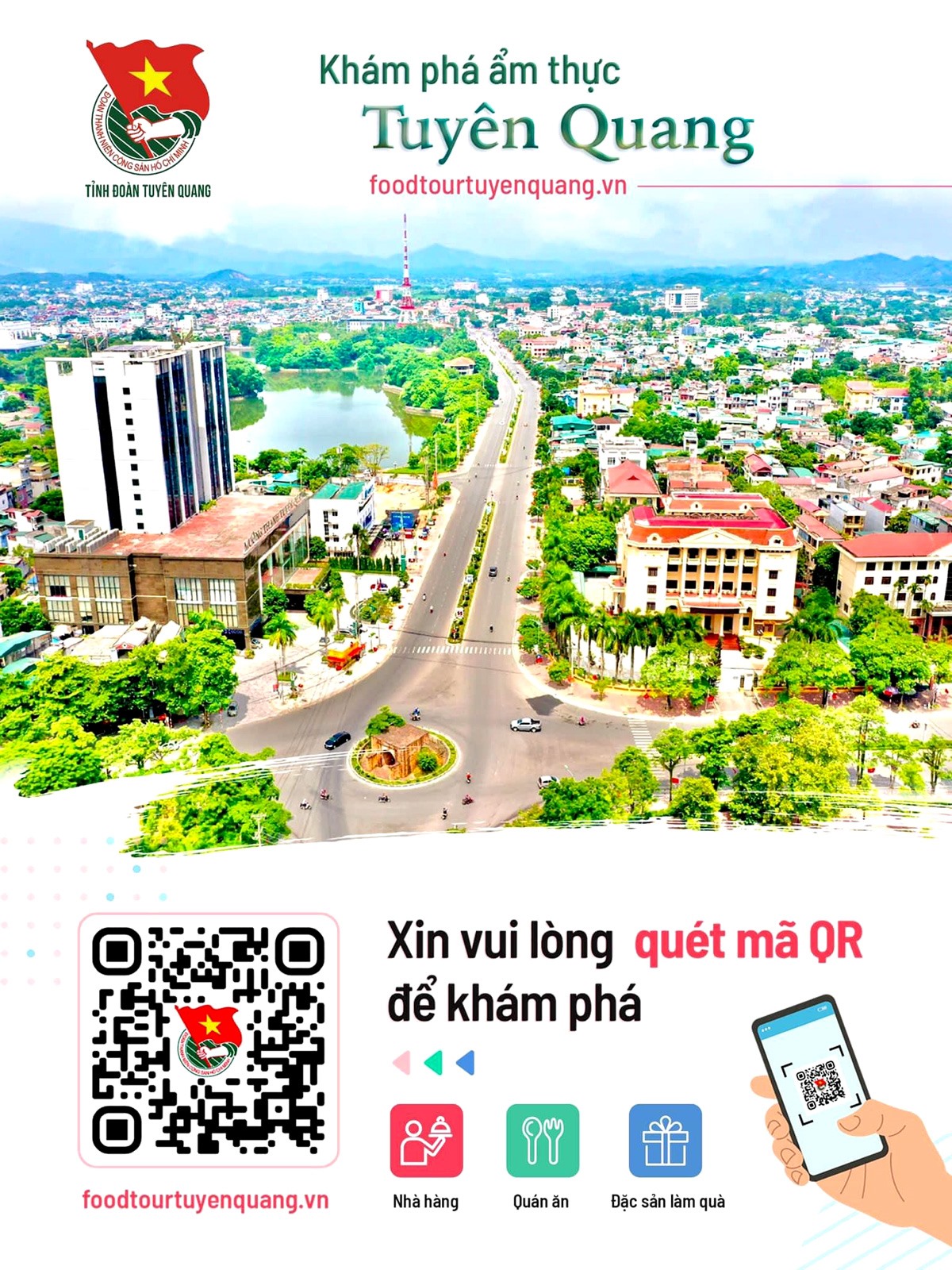 Tuyên Quang ra mắt website khám phá ẩm thực cho du khách. Ảnh: Tổng cục Du lịch