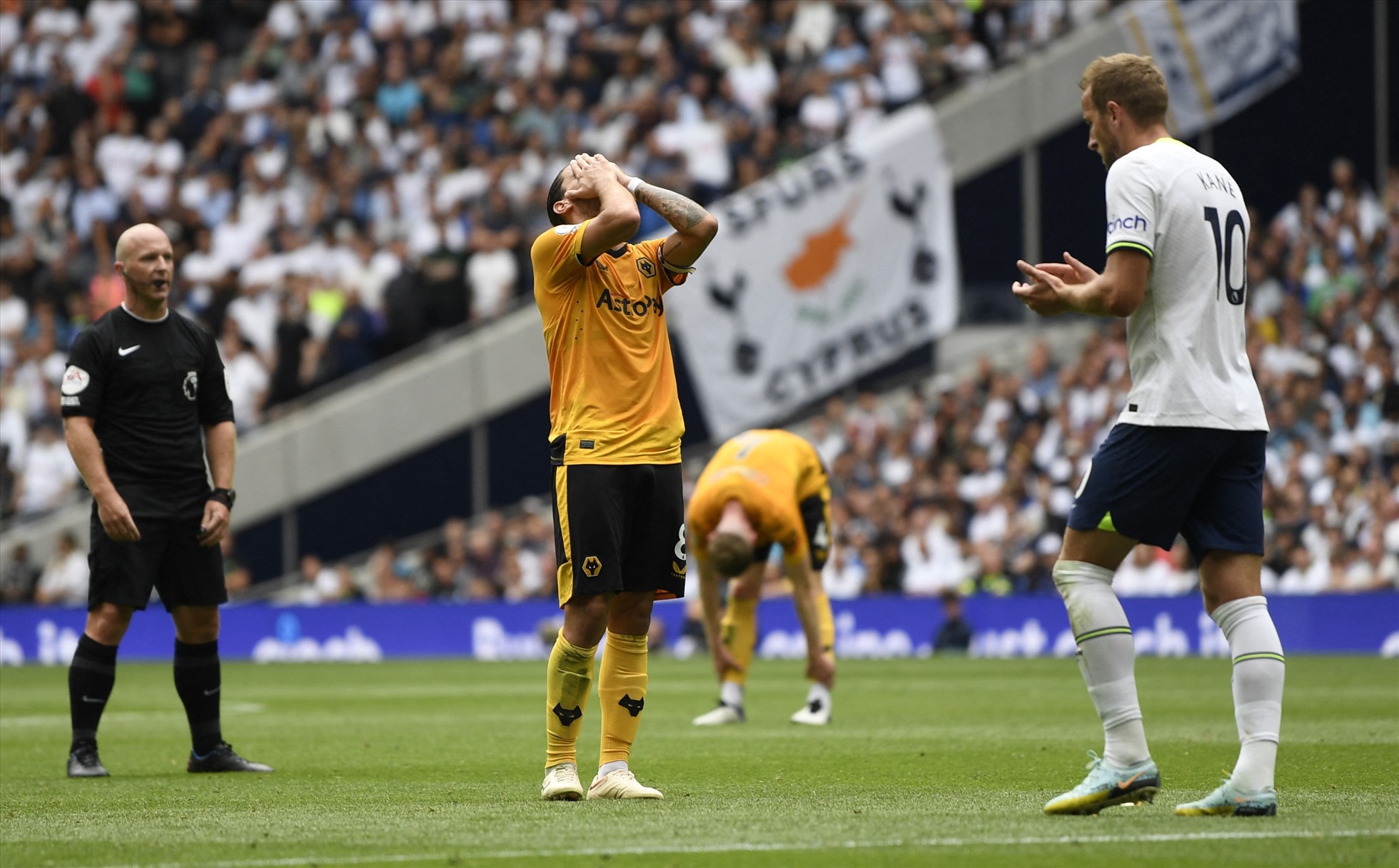 Wolves vừa thất bại tối thiểu trước Tottenham. Ảnh: AFP