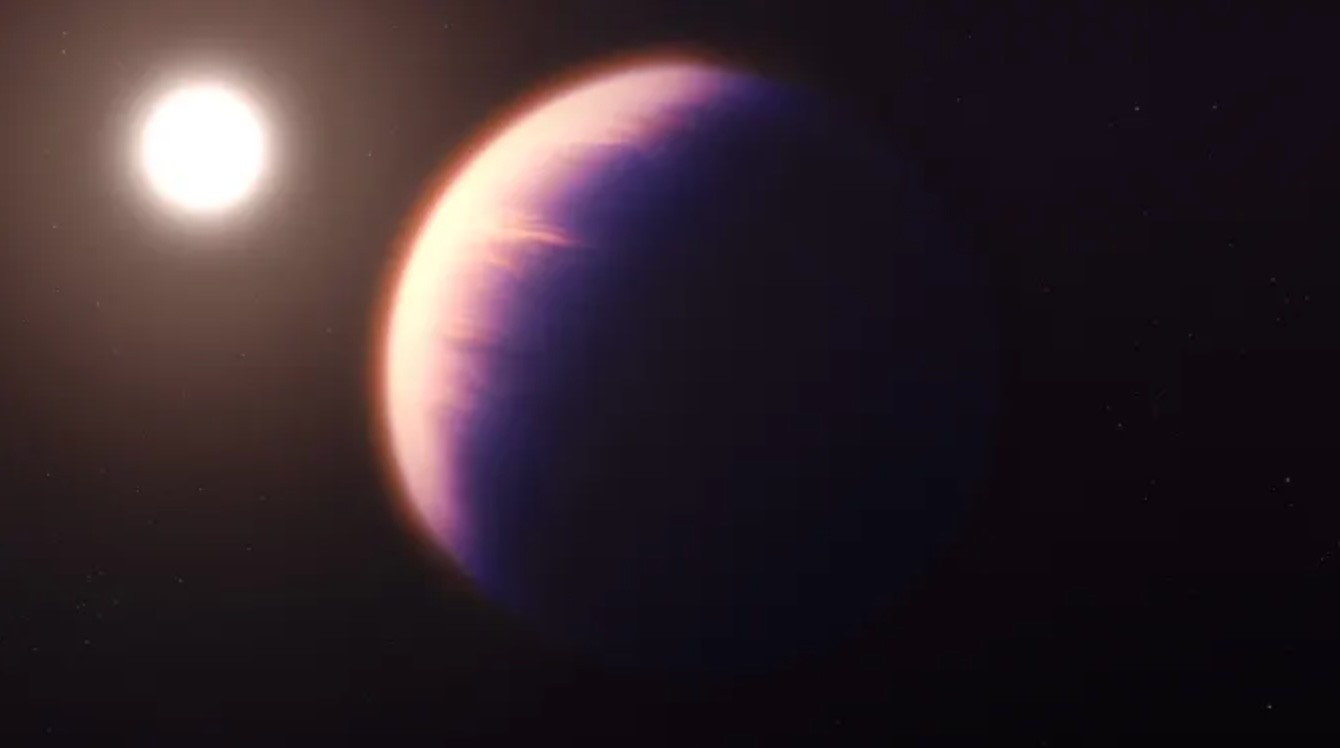 Với sức mạnh công nghệ, kính viễn vọng James Webb đã tìm thấy khí CO2 ở một hành tinh xa xôi ngoài hệ mặt trời. Ảnh: NASA