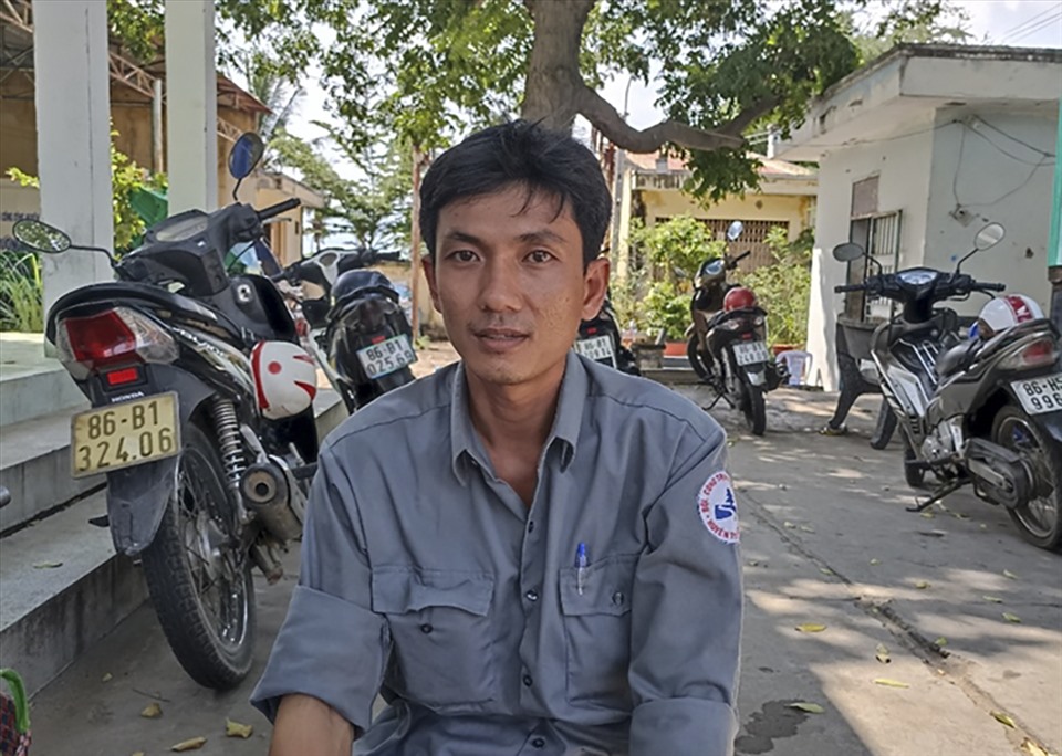 Anh Nguyễn Văn Nhung, chủ nhân của sáng kiến. Ảnh: LĐLĐ TP