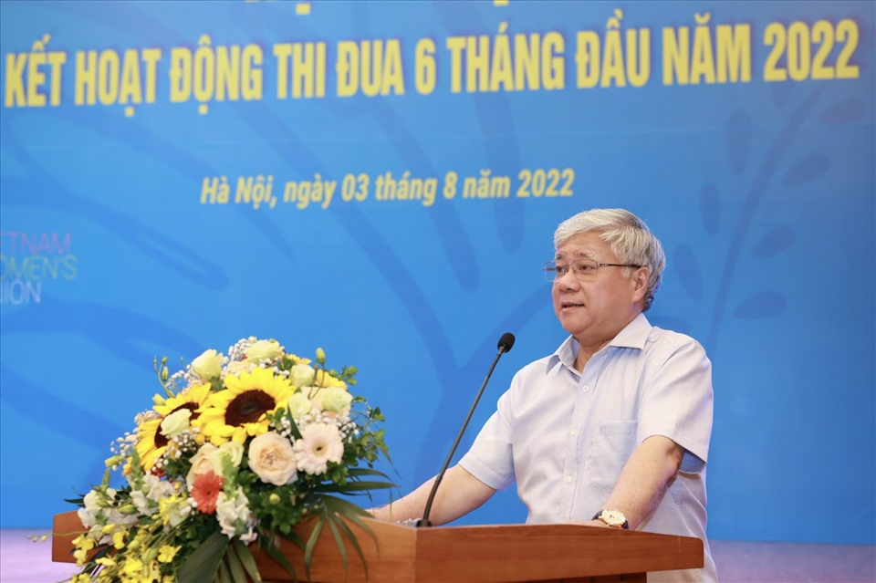 Ông Đỗ Văn Chiến kết luận hội nghị.