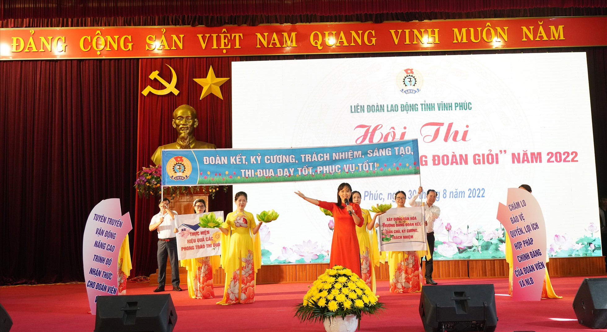 Phần dự thi của thí sinh Phạm Thu Hương - Công đoàn Viên chức tỉnh