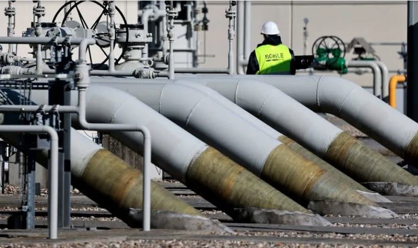Gazprom từng cho Nord Stream 1 ngừng hoạt động để bảo trì trong 10 ngày hồi tháng 7. Ảnh chụp màn hình