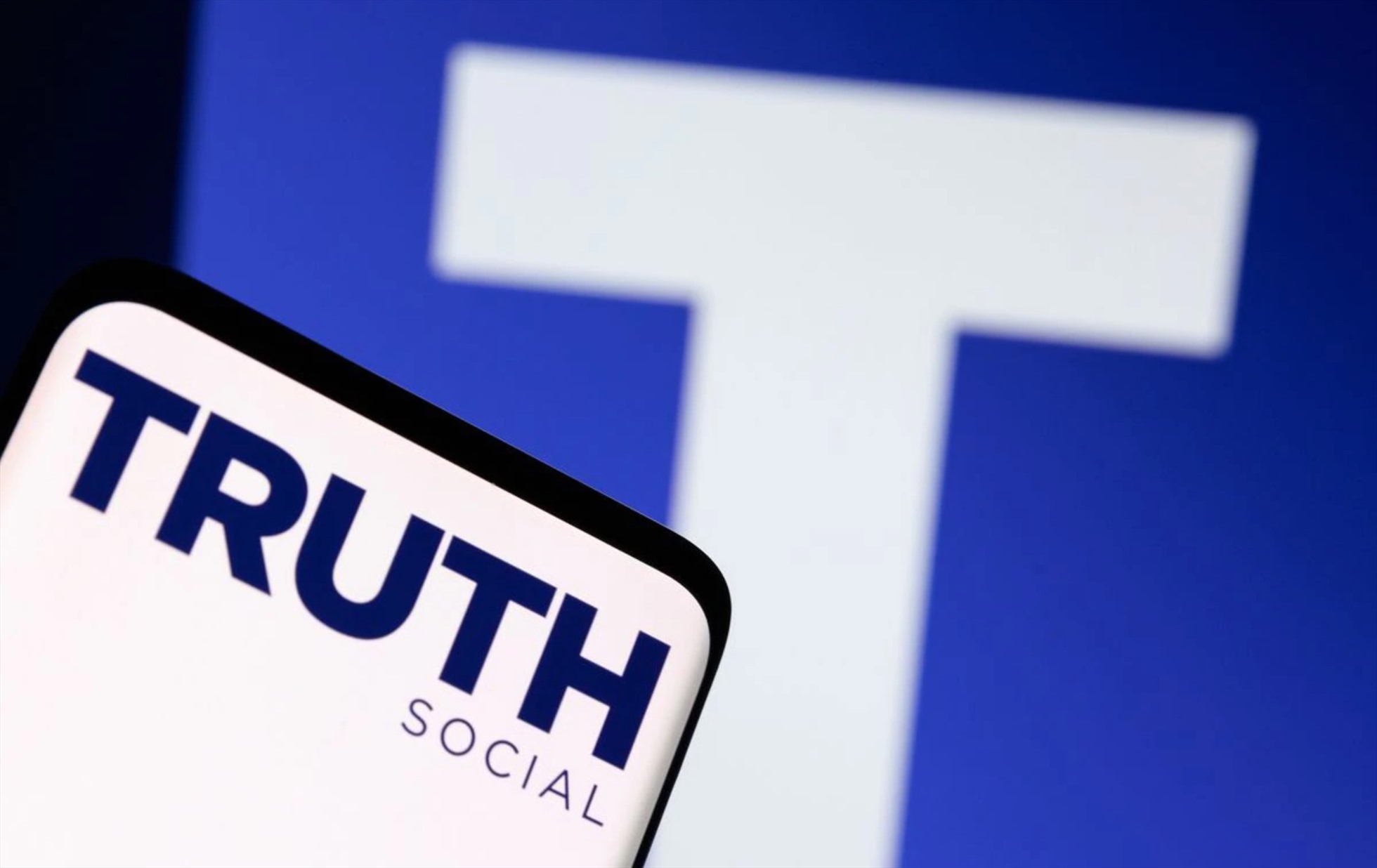 Truth Social đánh dấu sự trở lại với mạng xã hội của ông Donald Trump sau khi bị cấm trên Facebook, Twitter và nhiều nền tảng khác. Ảnh chụp màn hình