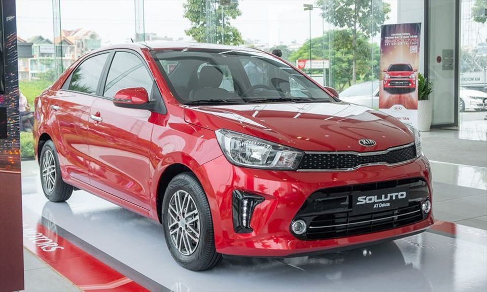 Kia Soluto sở hữu mức giá “mềm” nhất phân khúc. Ảnh: Kia.