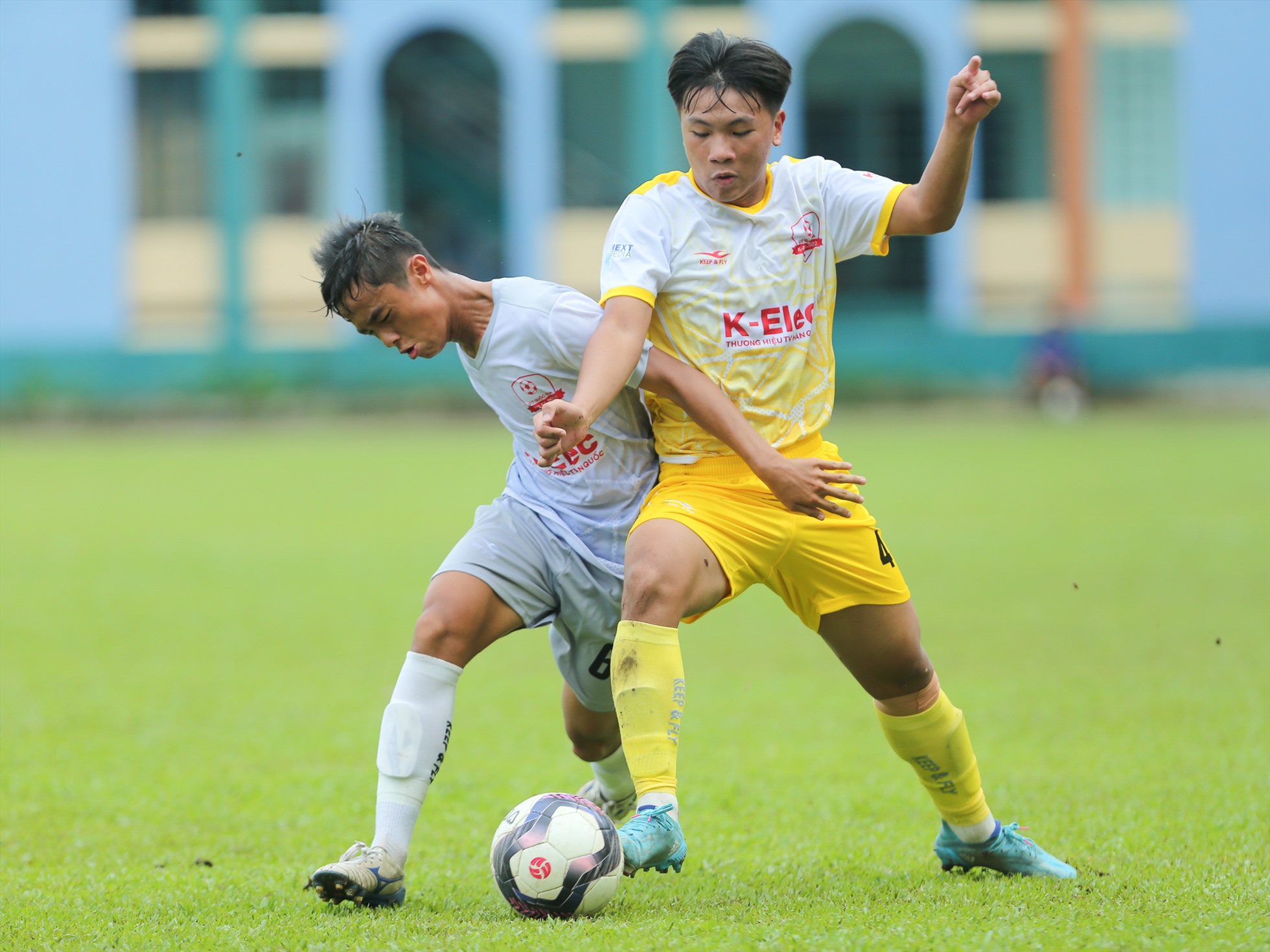 U17 Hoàng Anh Gia Lai giành chiến thắng 4-0 trước Sài Gòn. Ảnh: H.A