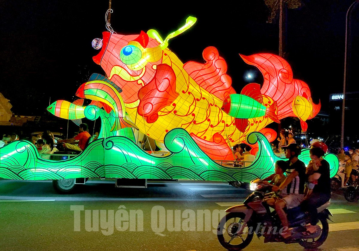 Hoạt động trong Lễ hội thành Tuyên. Ảnh: Báo Tuyên Quang Online