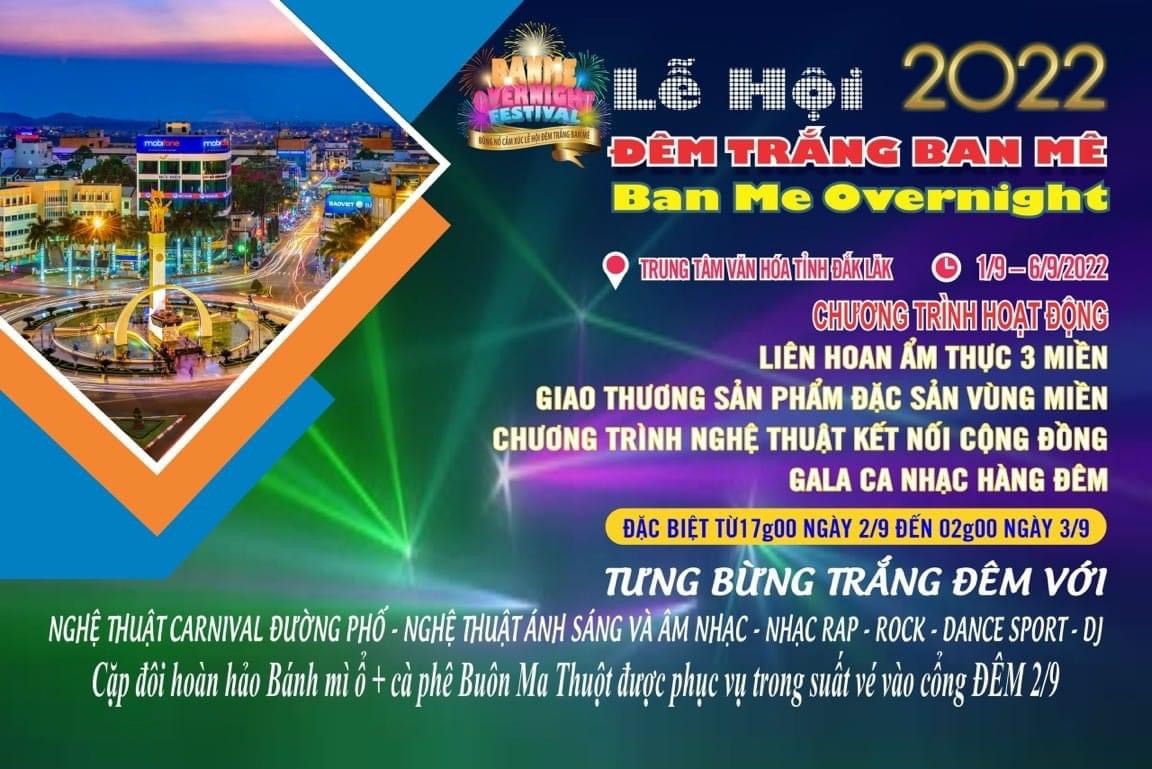 Lễ hội Đêm Trắng Ban Mê. Ảnh: Sở nông nghiệp và phát triển nông thôn tỉnh Đắk Lắk