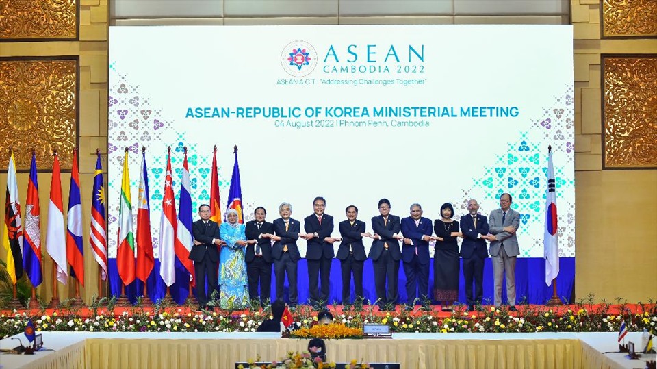 Các đại biểu dự Hội nghị ASEAN-Hàn Quốc. Ảnh: BNG