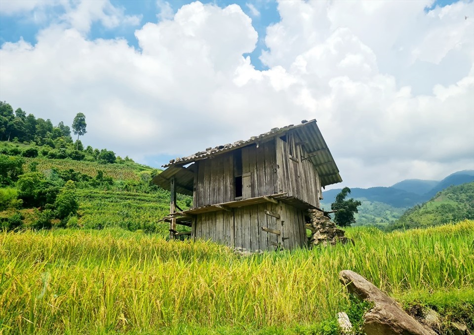 Kho no ấm của người dân ở Nậm Cang.