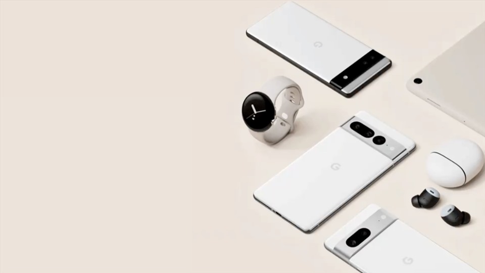 Google tiết lộ sẽ cho ra mắt đồng hồ thông minh và điện thoại Google Pixel 7. Ảnh chụp màn hình