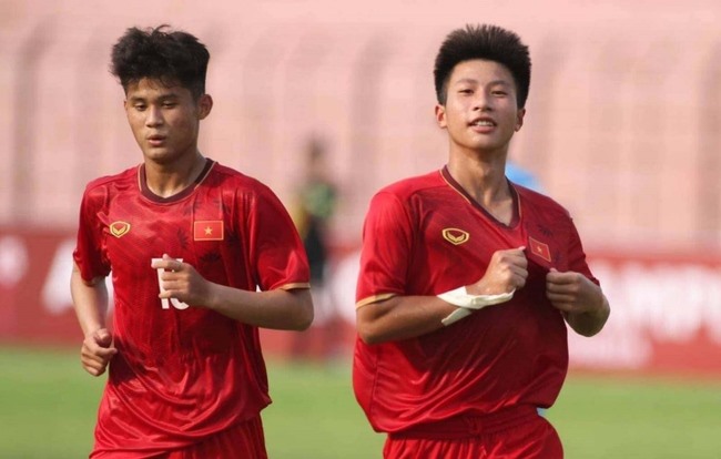 U16 Việt Nam đặt mục tiêu đánh bại đối thủ Indonesia. Ảnh: VFF