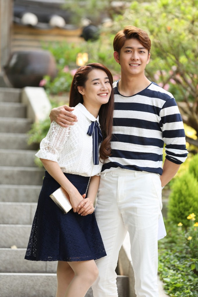 Năm 2014, Kang Tae Oh và Nhã Phương có cơ hội hợp tác trong dự án phim Việt Hàn. Ảnh: ĐP.