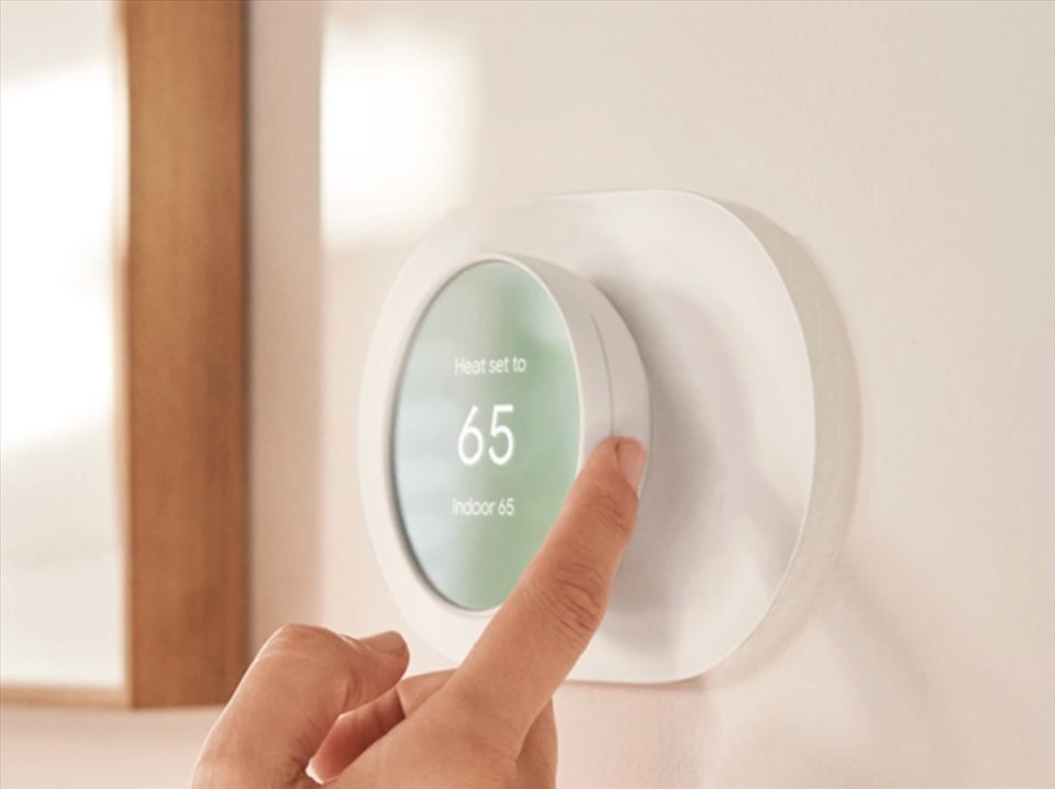 Bộ điều nhiệt thông minh có thể giúp người dùng tiết kiệm năng lượng. Ảnh chụp màn hình