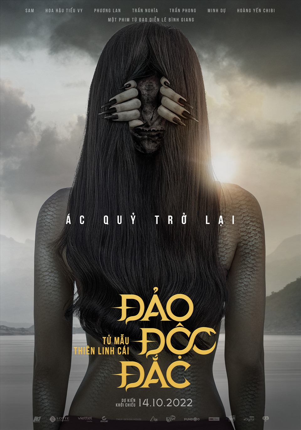 teaser poster phim ““Đảo độc đắc - Tử mẫu Thiên linh cái”. Ảnh: NSX