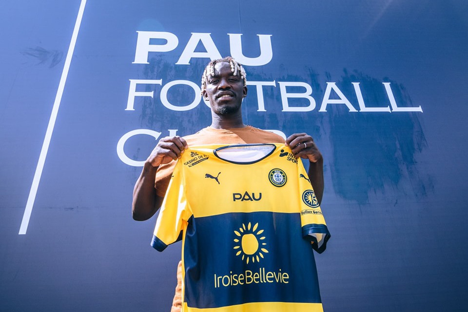 Pape Ibnou Ba từng ghi tới 14 bàn thắng trong màu áo Chamois Niortais FC mùa giải 2020/2021. Ảnh: PauFC