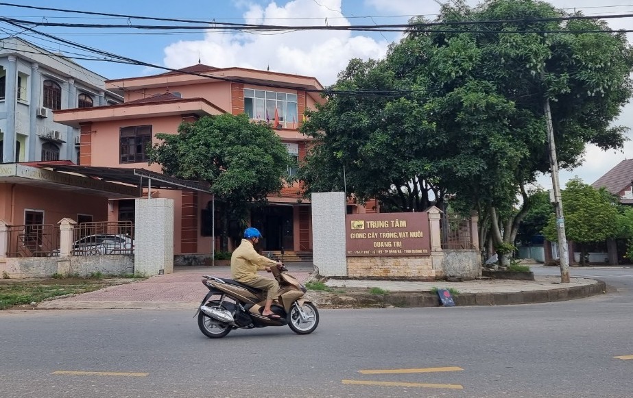 Trung tâm Giống Cây trồng - Vật nuôi tỉnh Quảng Trị. Ảnh: Hưng Thơ.