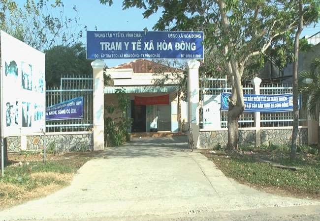 Trạm Y tế xã Hòa Đông, thị xã Vĩnh Châu, Sóc Trăng